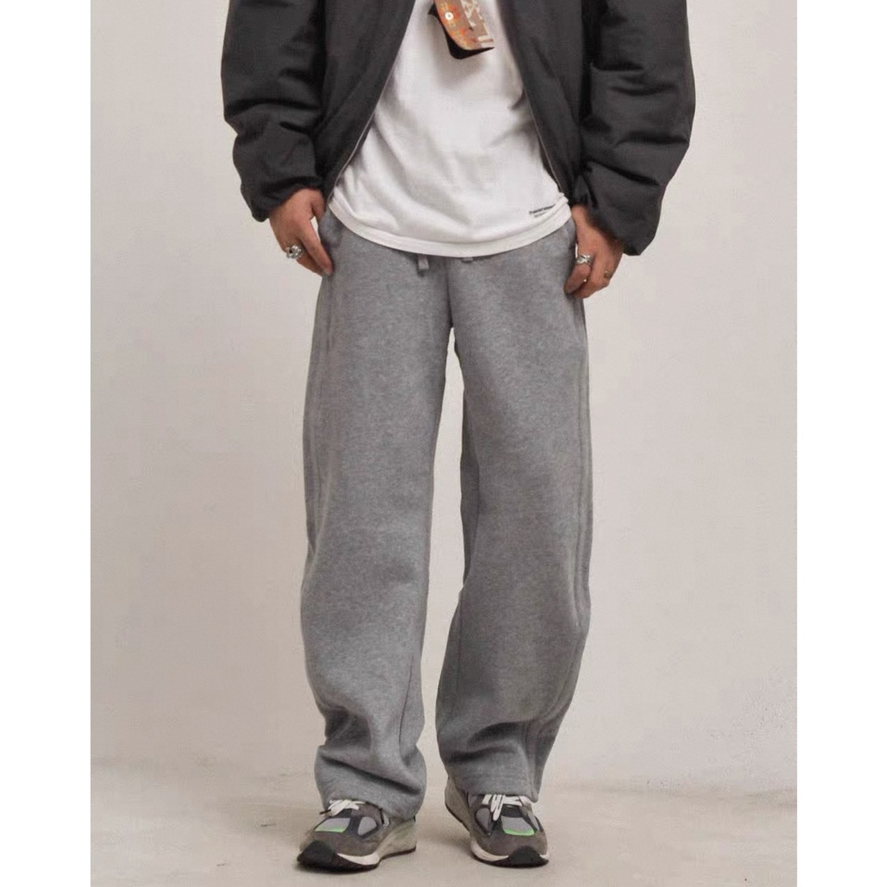 Wide leg sweat pants 1229 - 2