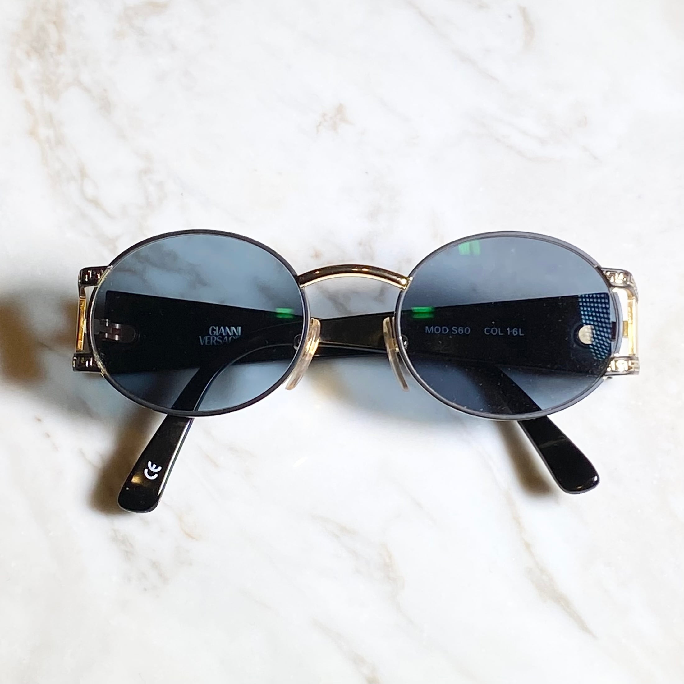 GIANNI VERSACE サングラス メデューサ S60メタルフレーム