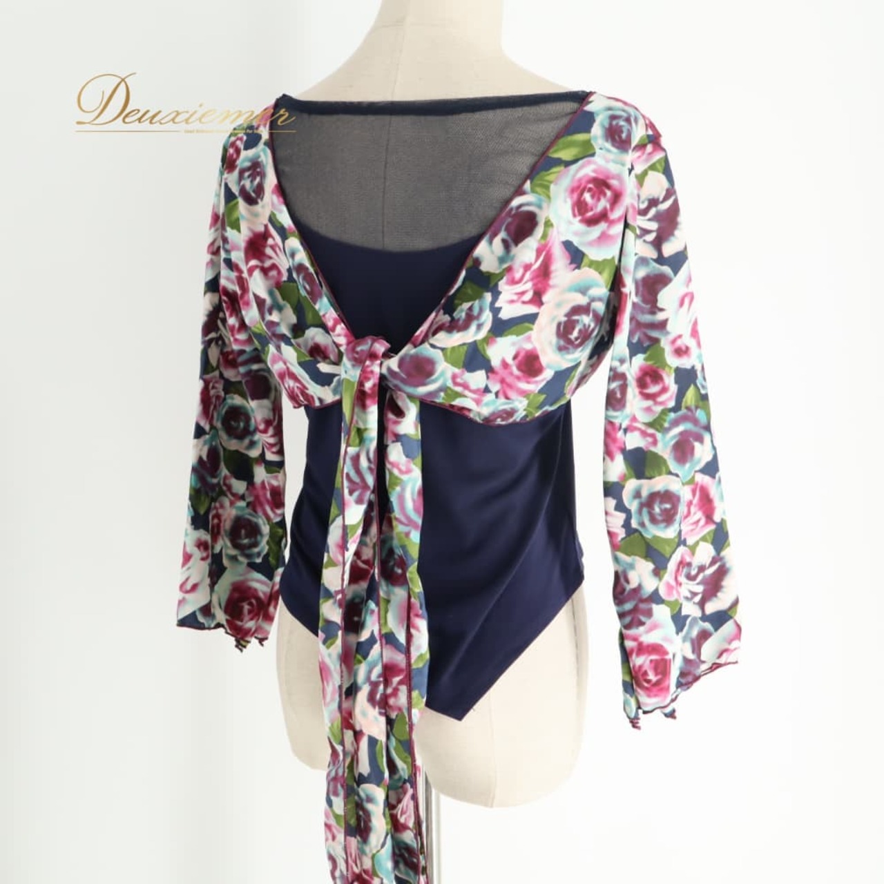 社交ダンス 衣装 ICHIOKU イチオク カットソー レッスンウェア ネイビー系 ピンク系 グリーン系 ホワイト系 パープル系 レース ラインストーン 花柄 紺 白 紫 緑 長袖 練習着 フェミニン きれいめ 上品 気品 エレガント かわいい 大人っぽい 華やか レディース トップス ラインストーン付き 練習用 服 舞台衣装 可愛い 大人かわいい 伸縮素材 伸縮性あり ポリエステル ポリウレタン 色違い 紫系 白系 緑系 ダンスウェア