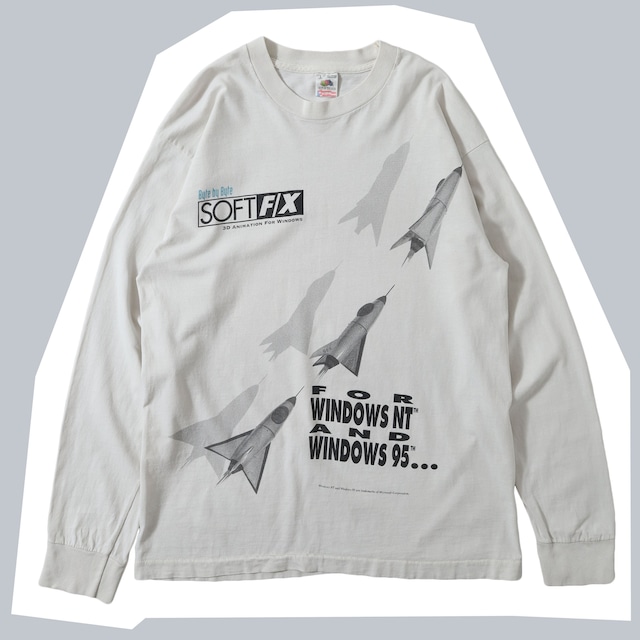 90s SOFT F/X for Windows Promo LS Tee