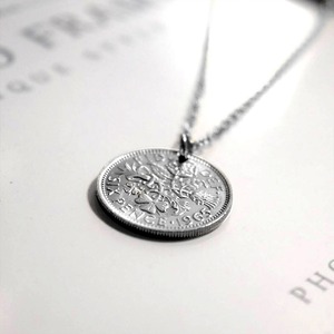 シックスペンスコインネックレス（100個）お得なまとめ買い