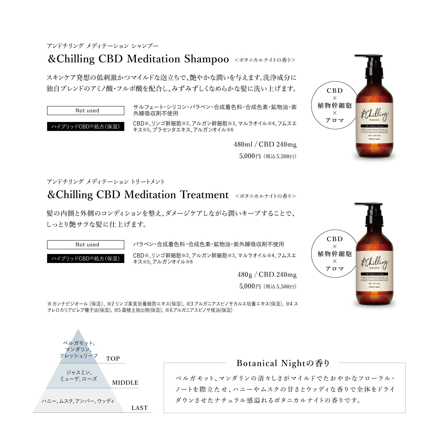 アンドチリング CBD炭酸ヘッドスパ クレンジング＆シャンプー-