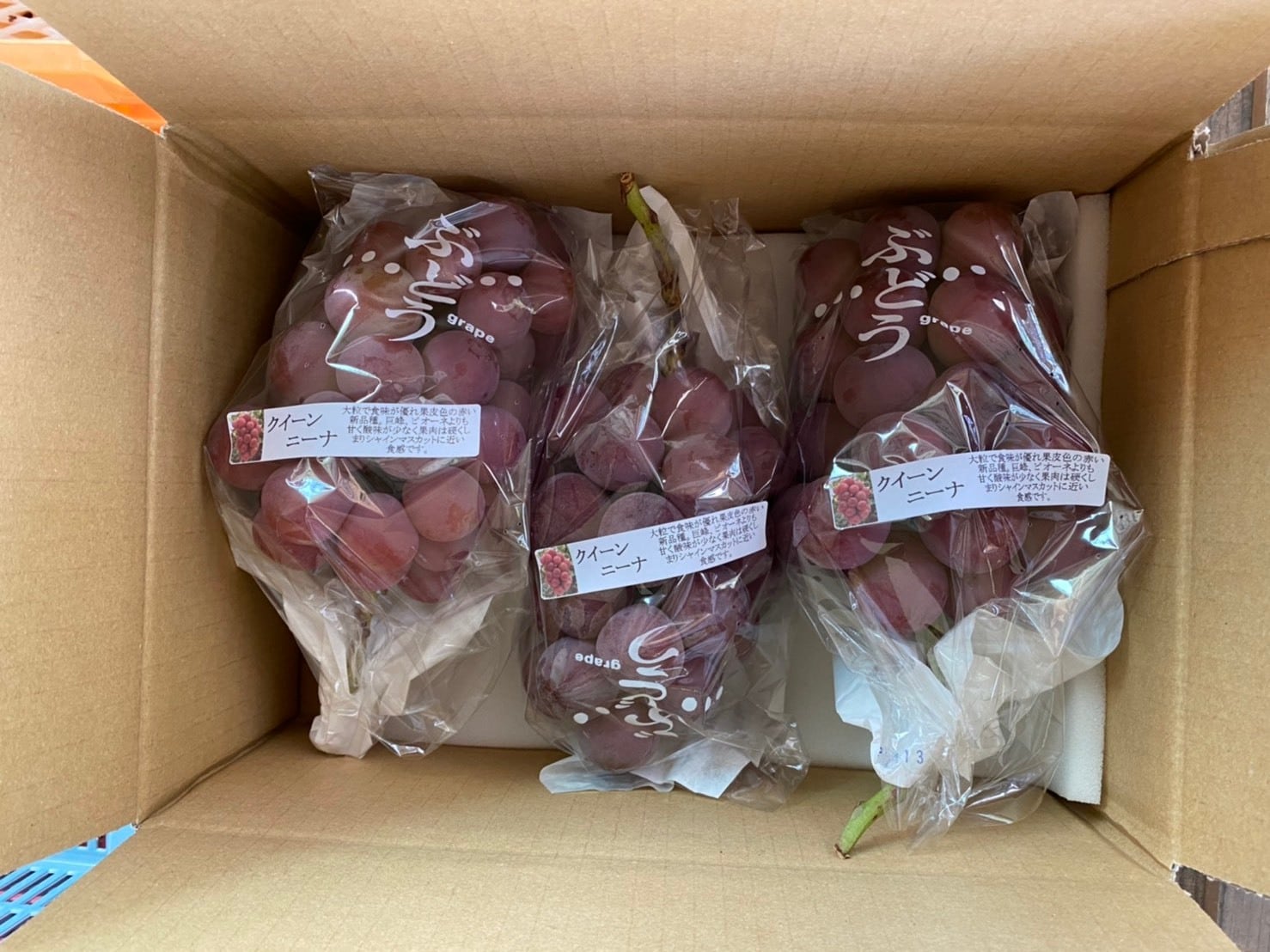 悪魔のぶどう 山梨県産シャインマスカット、クイーンニーナミックス4kg