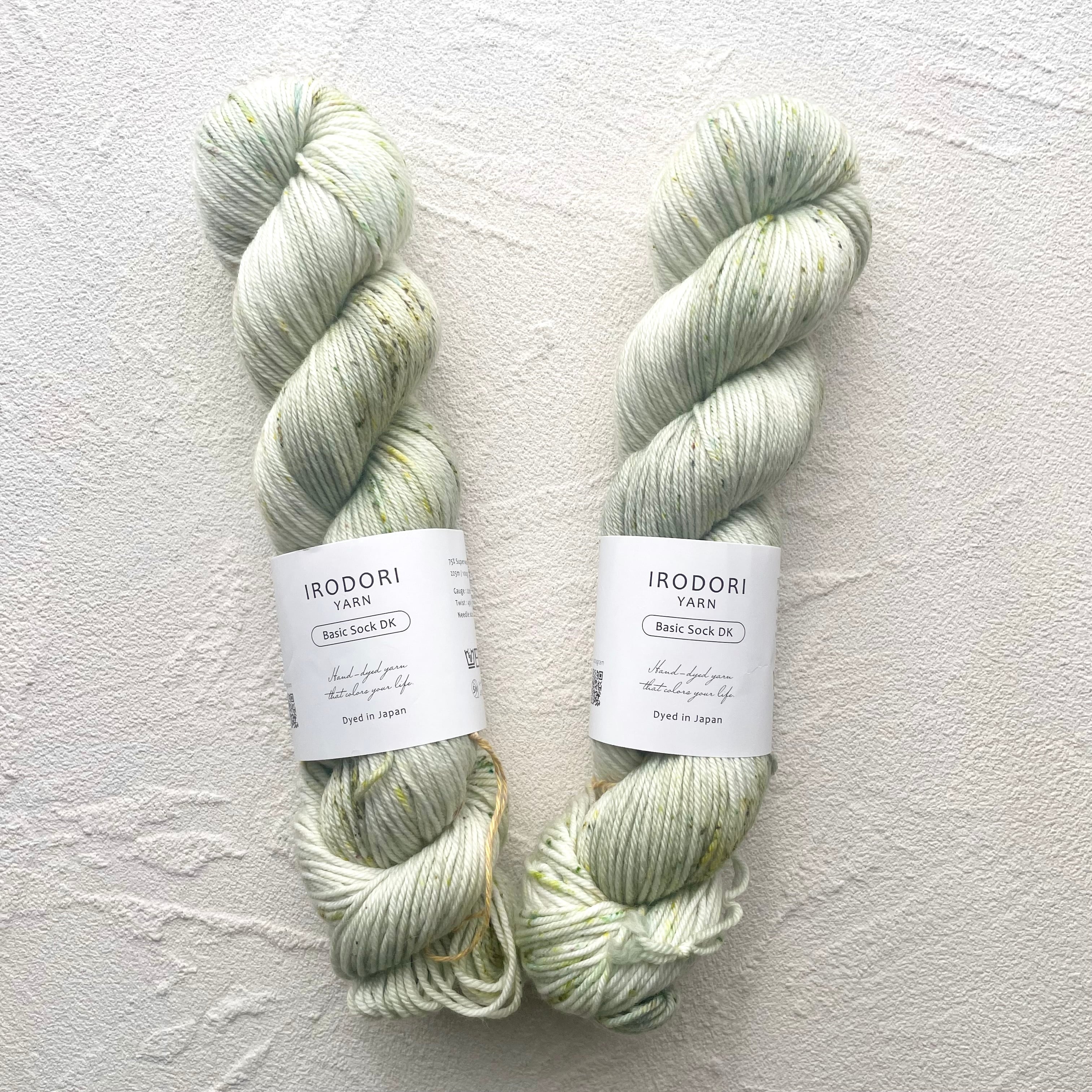 Basic Sock DK【メロンソーダ】 | IRODORI YARN | 手染め毛糸と編み物