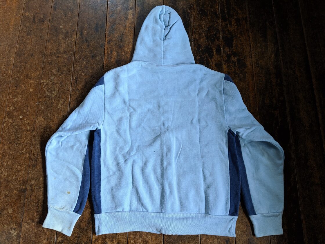 70年代 s ☆ ライトニングボルト スウェット シャツ フード パーカー  