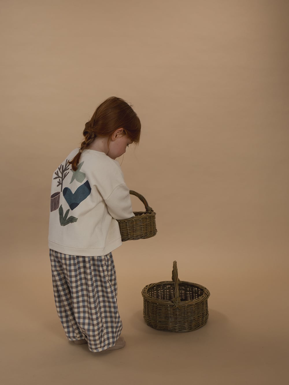 送料無料 organic zoo/Forest Song Sweatshirt Undyed | こどもふく &/warm