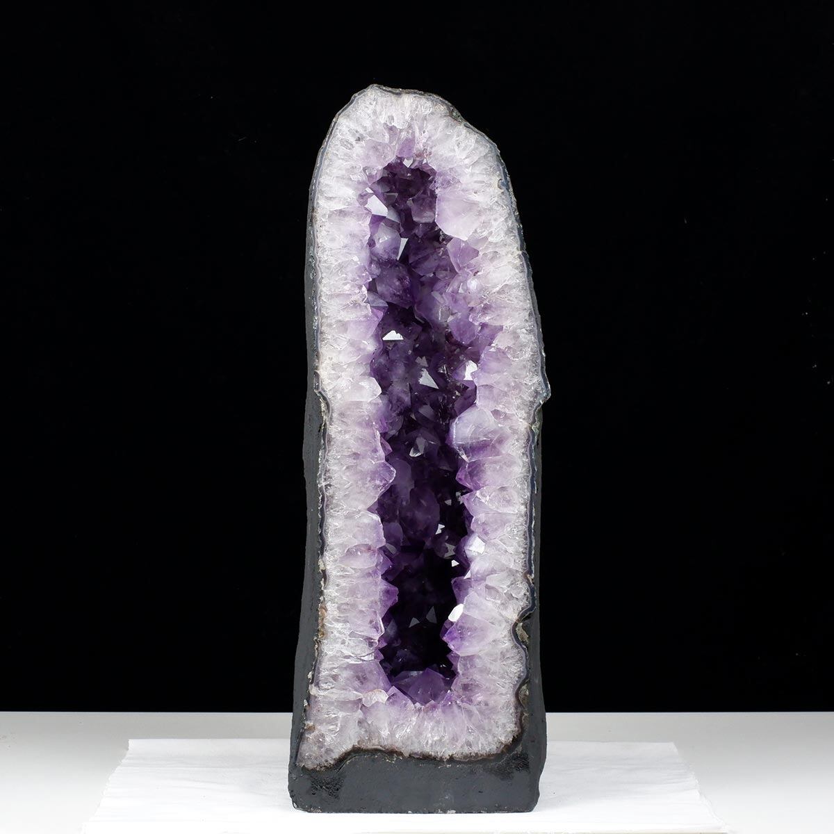 21.3Kg アメジスト ドーム ブラジル産 アメジストドーム 原石 ジオード アメジストカペーラ 一点物 174-2145