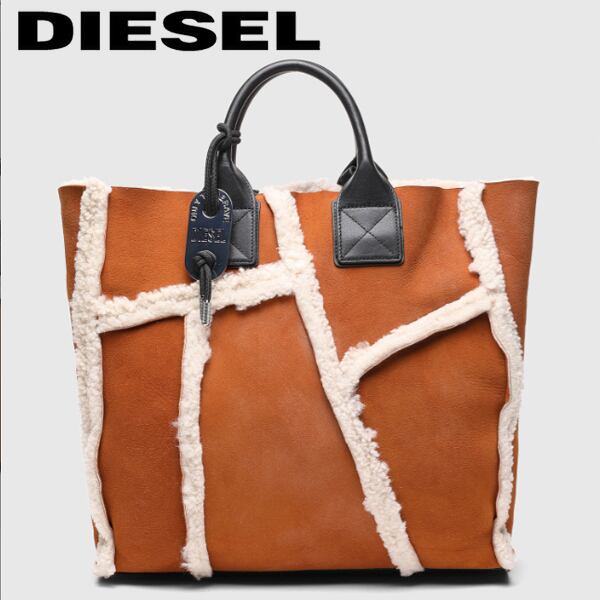 DIESEL ムートンバッグ