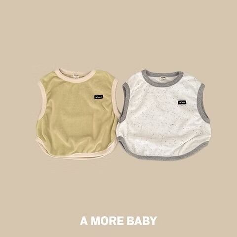 《予約》A more baby ¨ terry vest ¨ 26spring