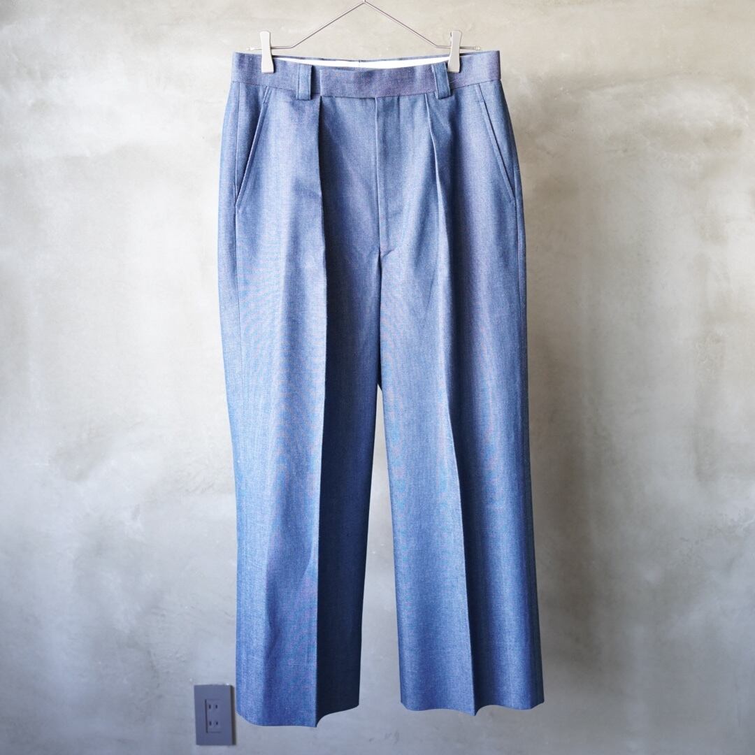 DENIM BAGGY SLACKS デニムバギースラックス fkip.unmul.ac.id