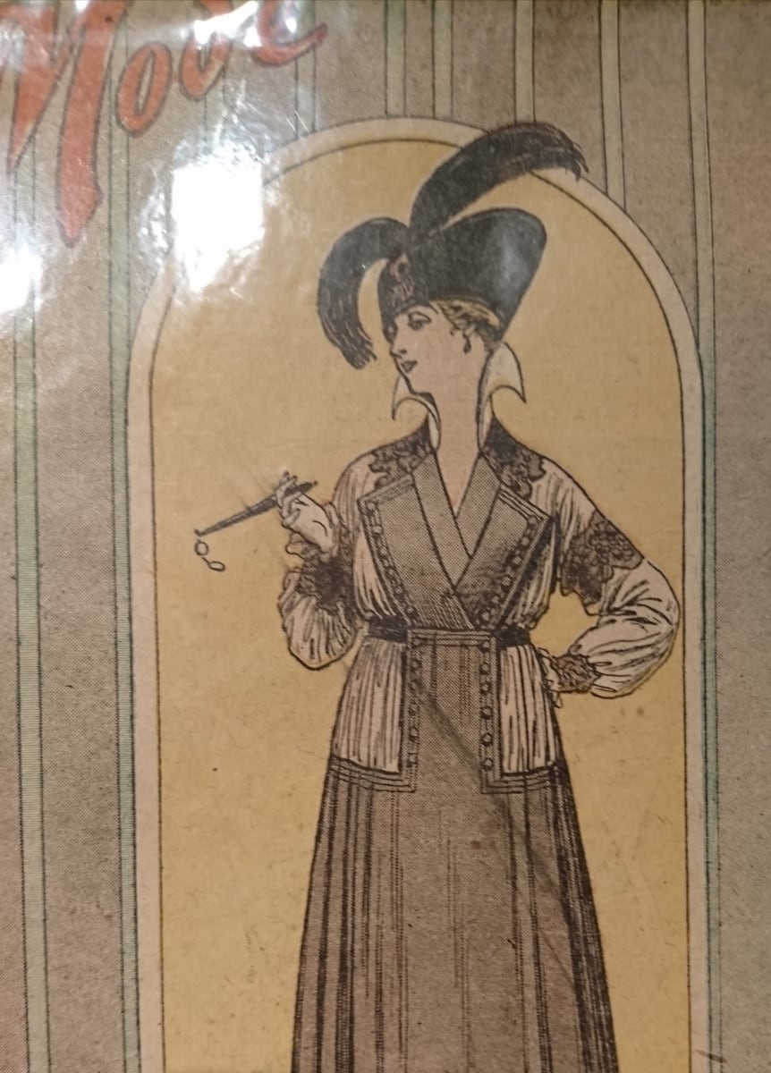 1917年 バルビエ イラスト ファッション 雑誌