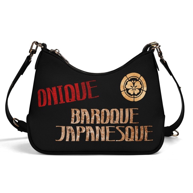 ONIQUE BAROQUE JAPANESQUE ヴィーガンレザーショルダーバッグ