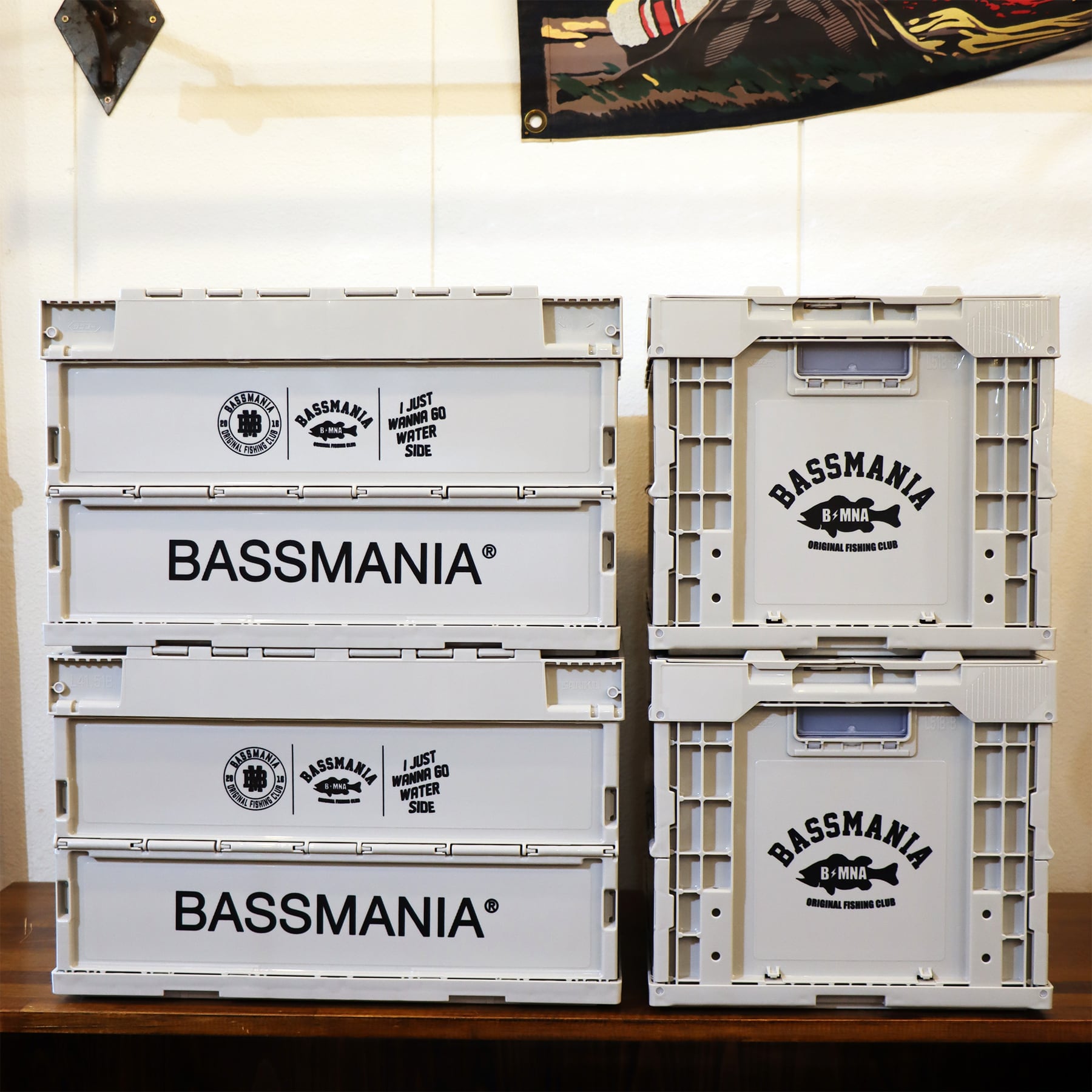 オリジナルコンテナBOX［GRAY］［LIMITED］ | bassmania.jp