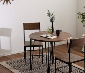 ヴィンテージ円形ダイニング3点セット