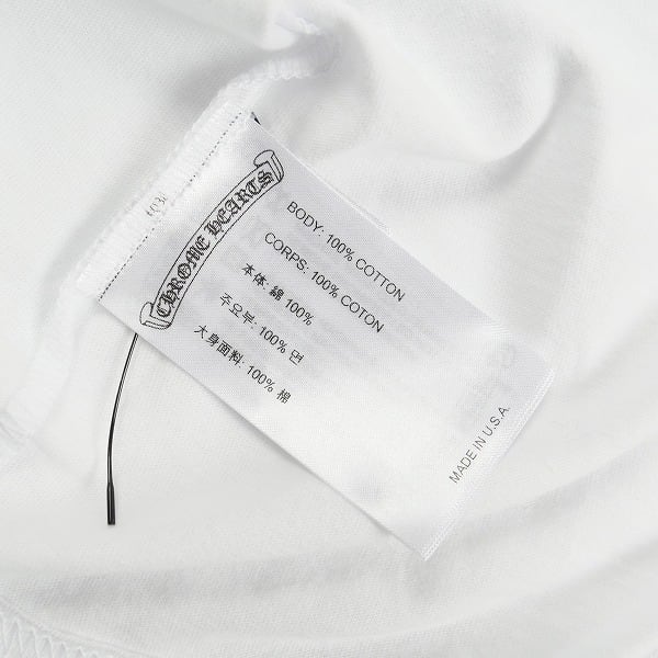 Size【M】 CHROME HEARTS クロム・ハーツ HORSESHOE L/S TEE WHITE