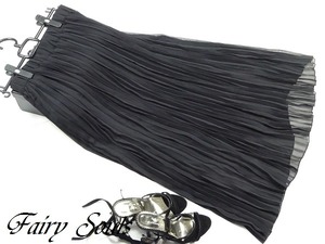 ★送料無料★Ｆ☆綺麗なプリ－ツマキシ丈スカート(SKN9239)