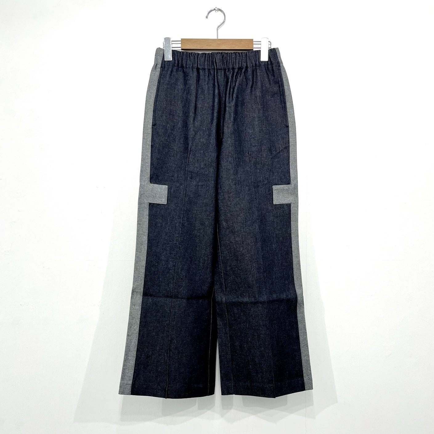暮chic by futatsukukuri / クロスラインパンツ(Gu) | new 暮chic by futatsukukuri / クロスラインパンツ(Gu) | new