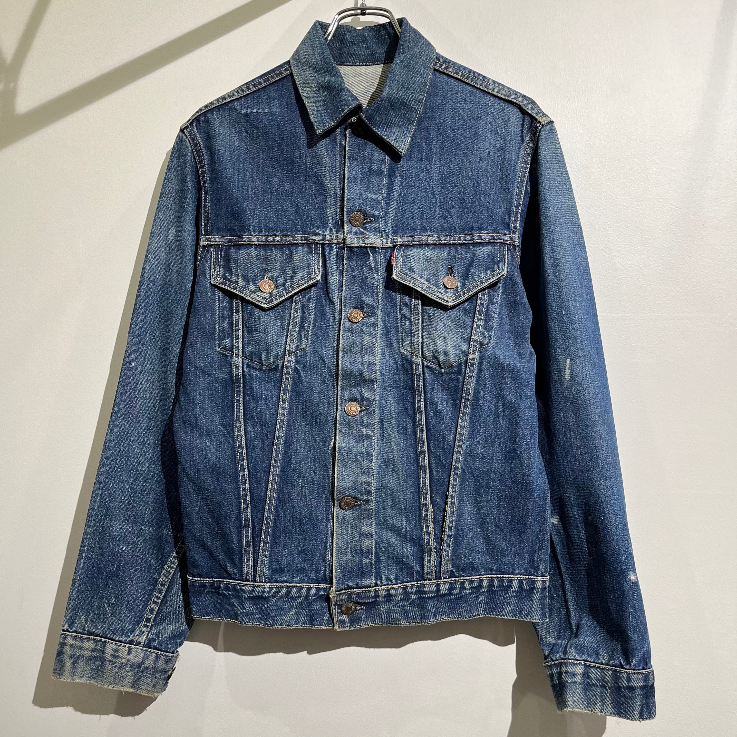 60s Levi's 558 Denim Jacket 60年代 リーバイス 558 デニムジャケット 3rd ロング