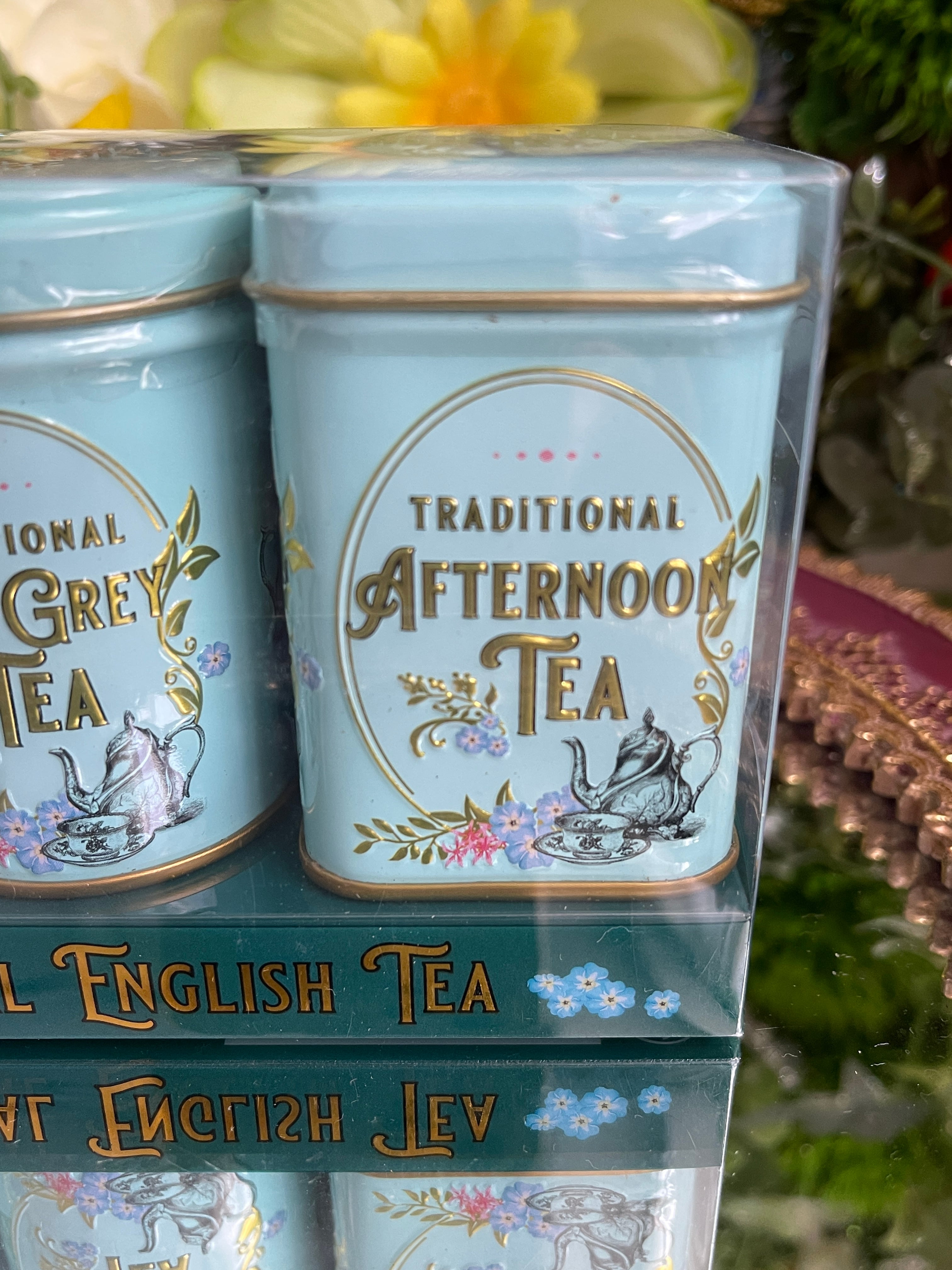 ◇再入荷◇ヴィンテージ◇ヴィクトリアン◇ミニ紅茶3缶◇ミント
