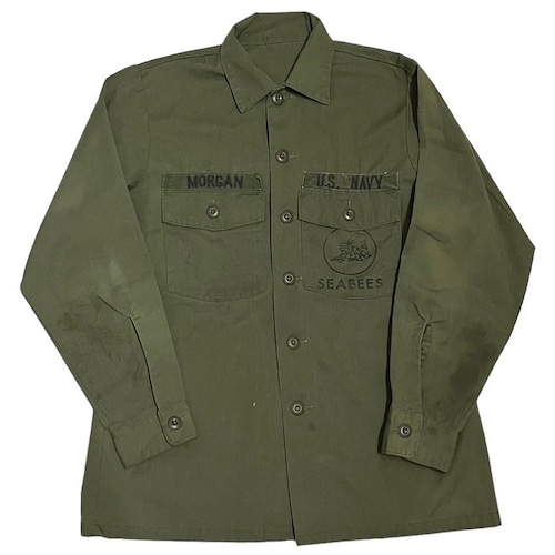 70's US Navy SEABEES utility shirt