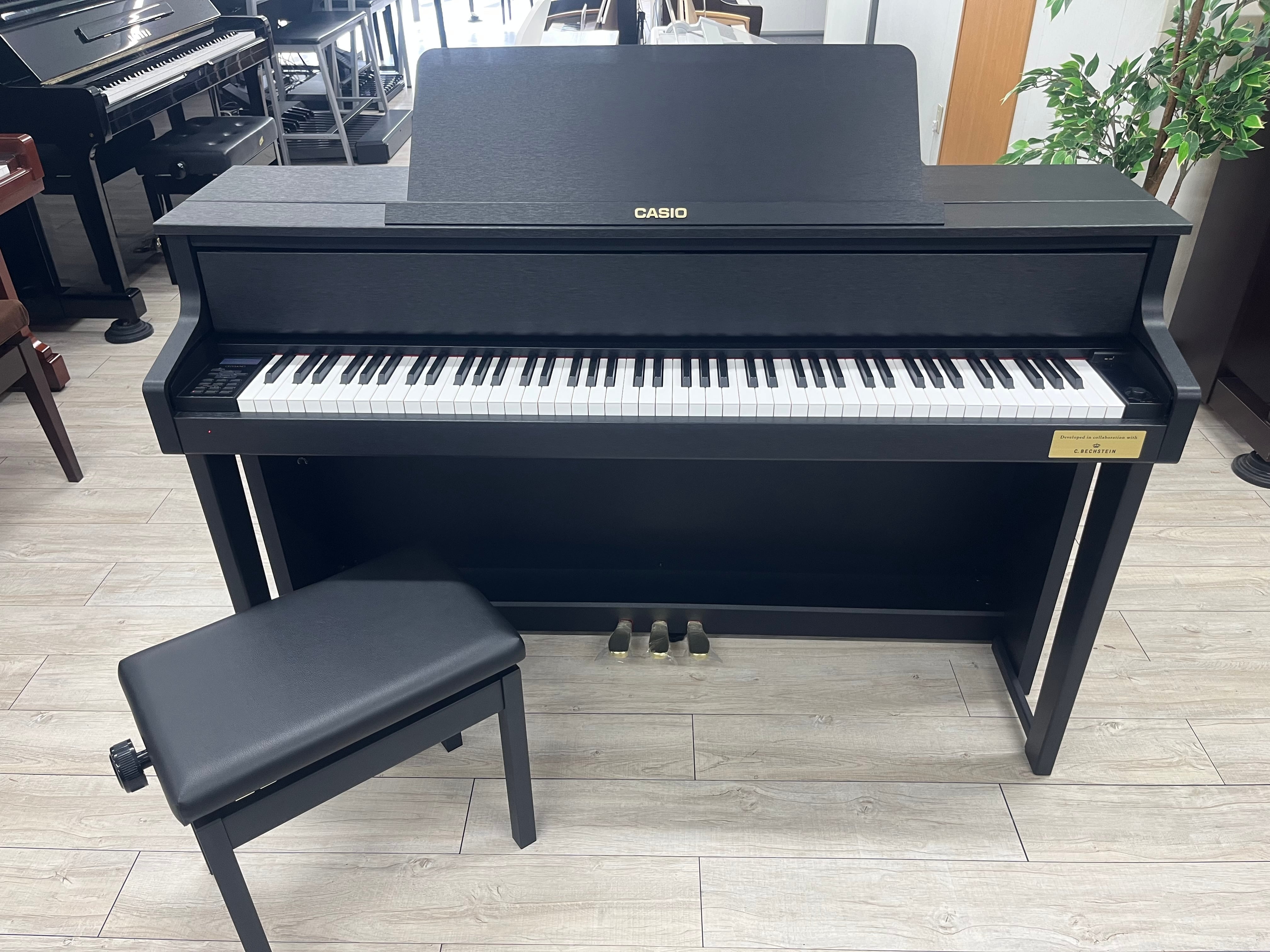 ★86653【電子ピアノ】CASIO GP310BK 21年製