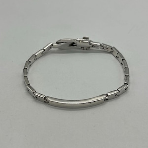 グッチ GUCCI ベルト IDプレート ブレスレット SV925 ヴィンテージ