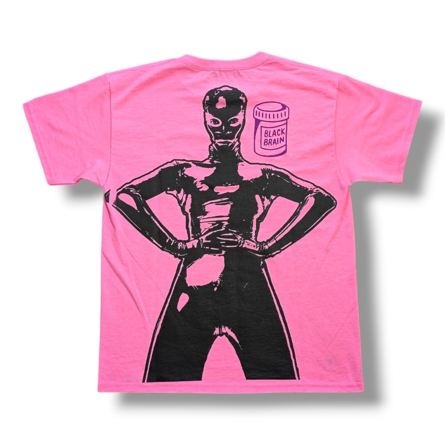 Latex SS Tee | BLACK BRAIN