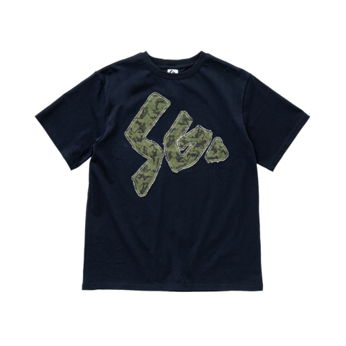Sex Camo Fabric Patch Tee (Navy)