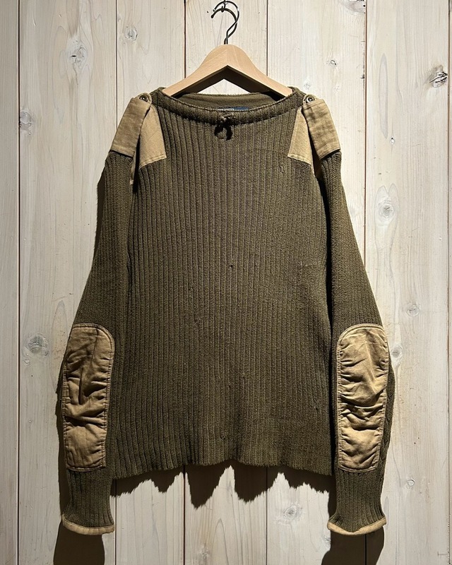 【a.k.a.C.a.k.a vintage】“Polo by Ralph Lauren” Military Sampling Vintage Knit