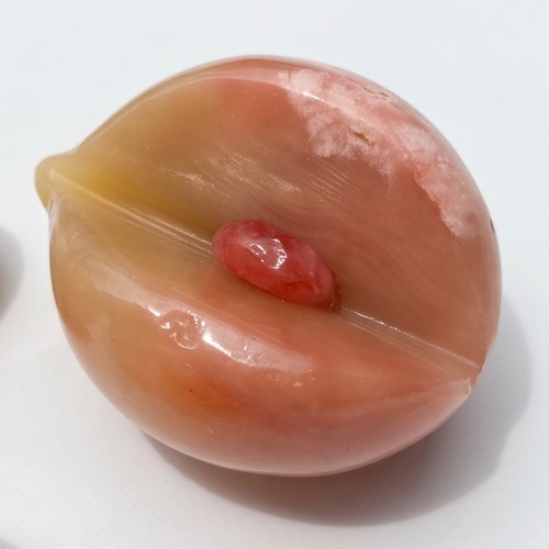 Peach with pit