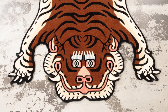 Tibetan Tiger Rug 《Lサイズ•ウール207》チベタンタイガーラグ