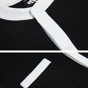 ノーカラーパイピングスウェット　MT0080402