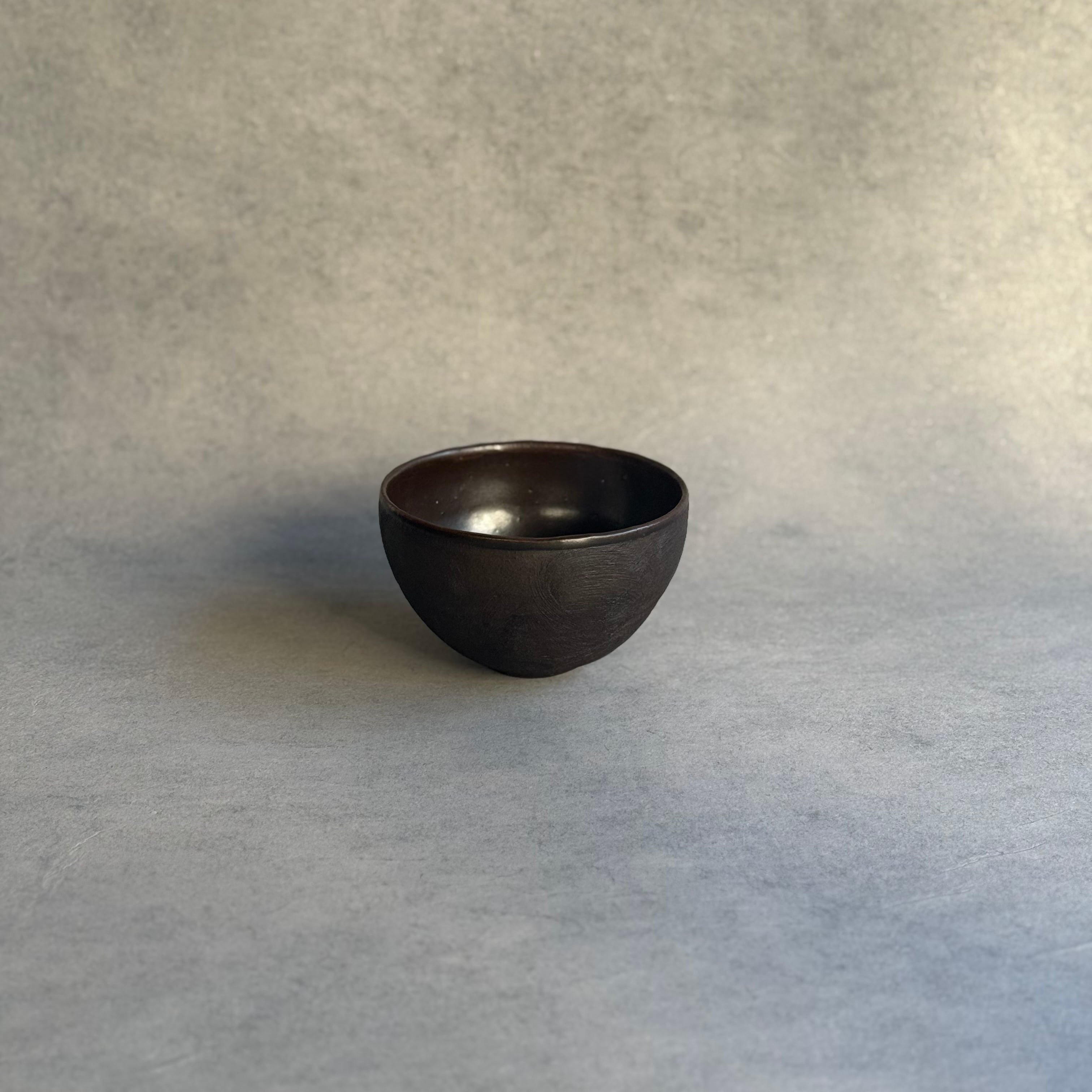 西川聡 黒銀彩ボウル