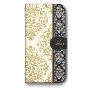 ダマスク　アイボリー