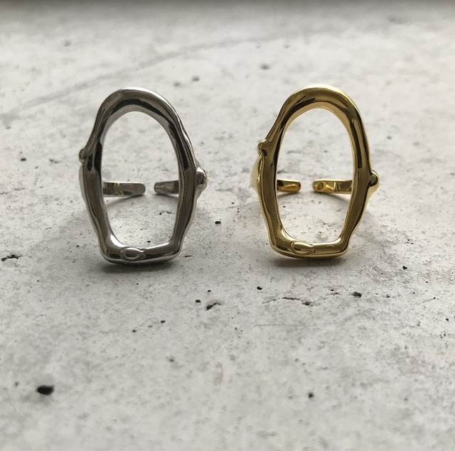 【s925】Oval ring