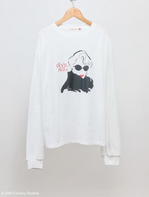 【GOOD ROCK SPEED】The Devil Wears Prada | Art L/S T-shirt　White