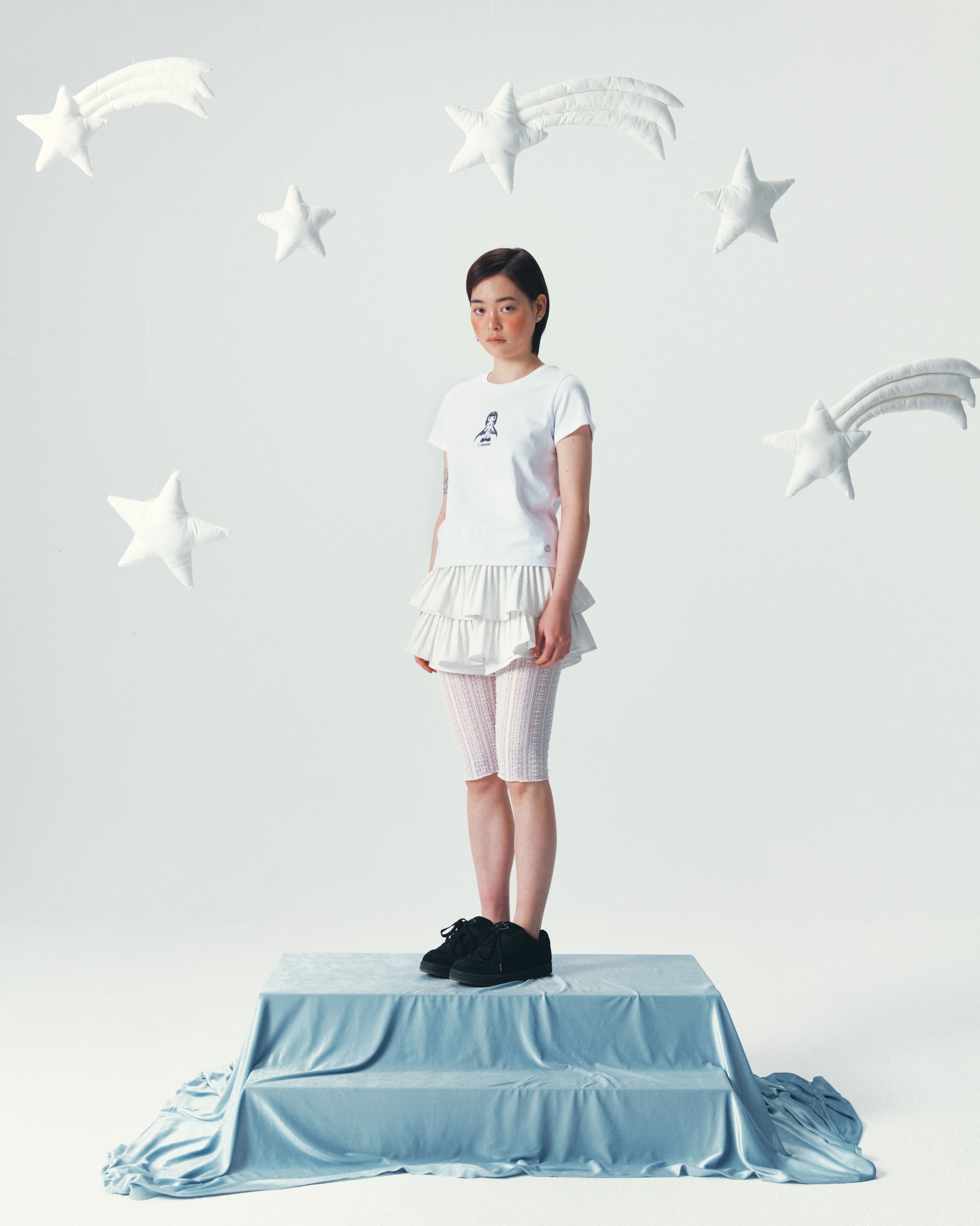 COYSEIO] LEGNA CHARACTER T-SHIRT WHITE 正規品 韓国ブランド 韓国