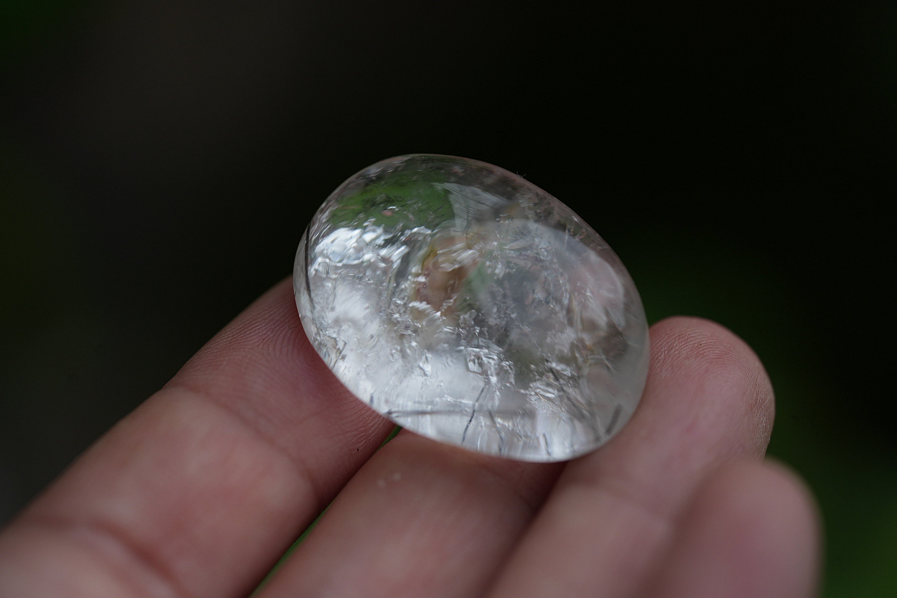 天然石 虹入り ヒマラヤ水晶 六角柱 t222-2519 : 誠安天然石専門店 - 通販