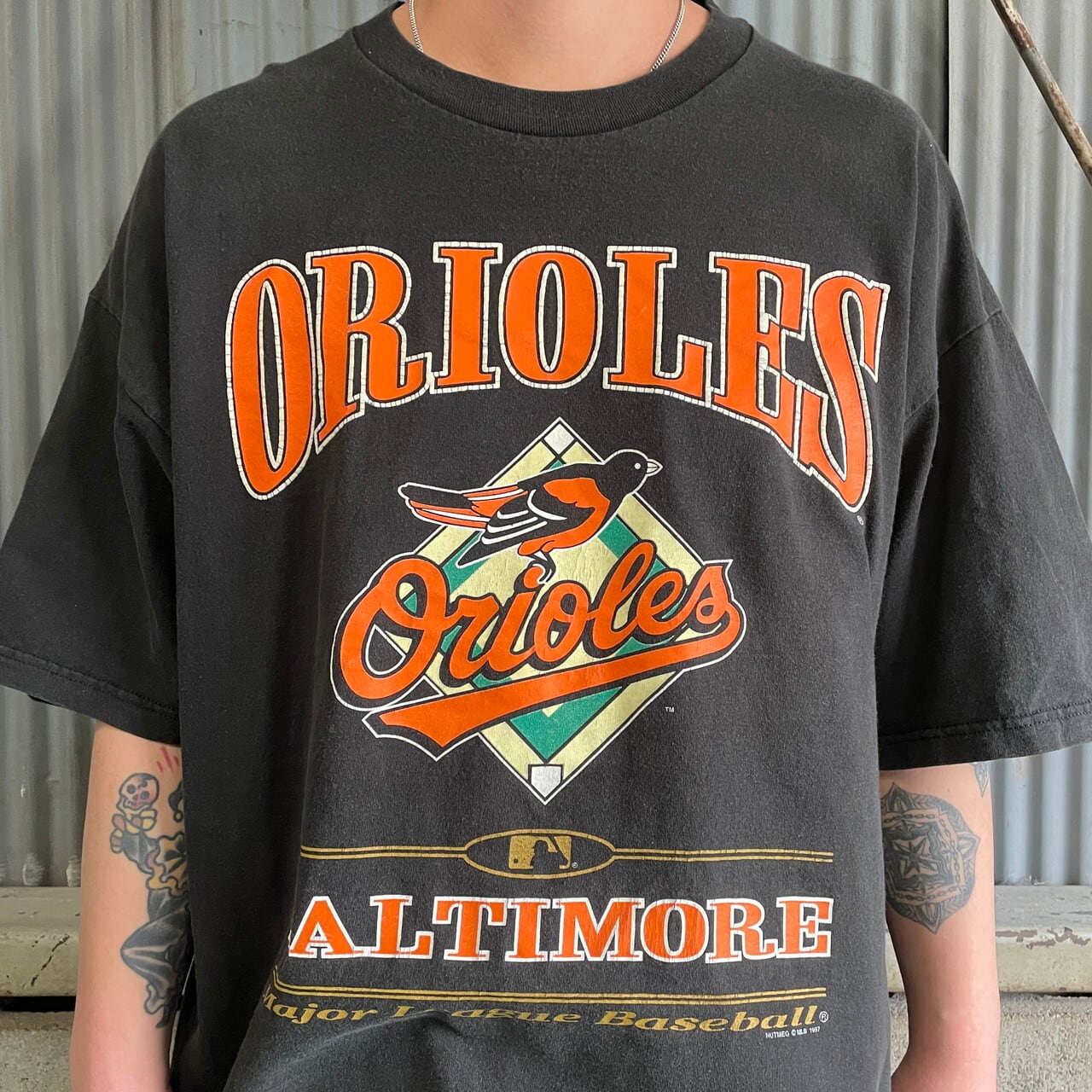 ビッグサイズ 90年代 Lee リー MLB ボルチモア・オリオールズ チーム