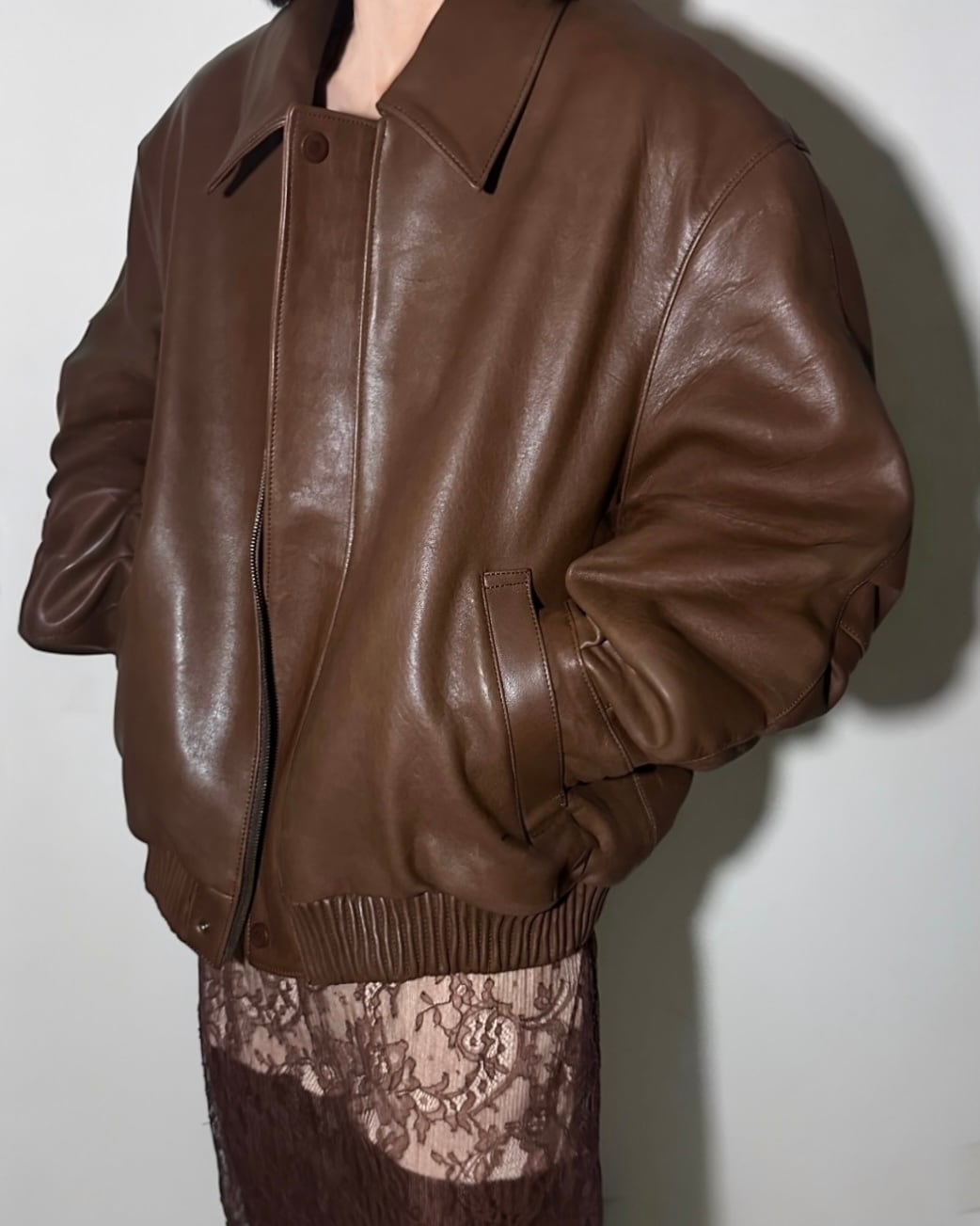 FUMIKA_UCHIDA [SHEEP LEATHER BLOUSON] | LILLY DEL SALONE