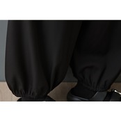 バルーンヘム サスペンダー ワイドパンツ 00123