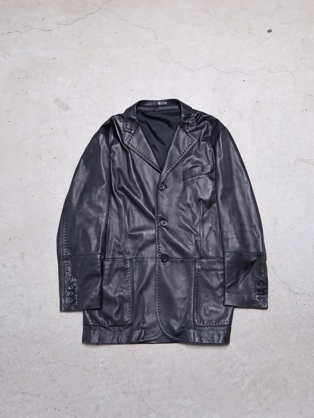 【y's bis limi】minimal trench half coat