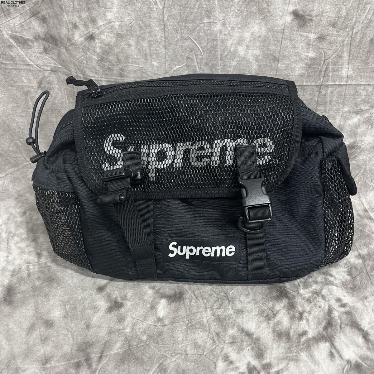 Supreme 20ss Waist Bag black 黒