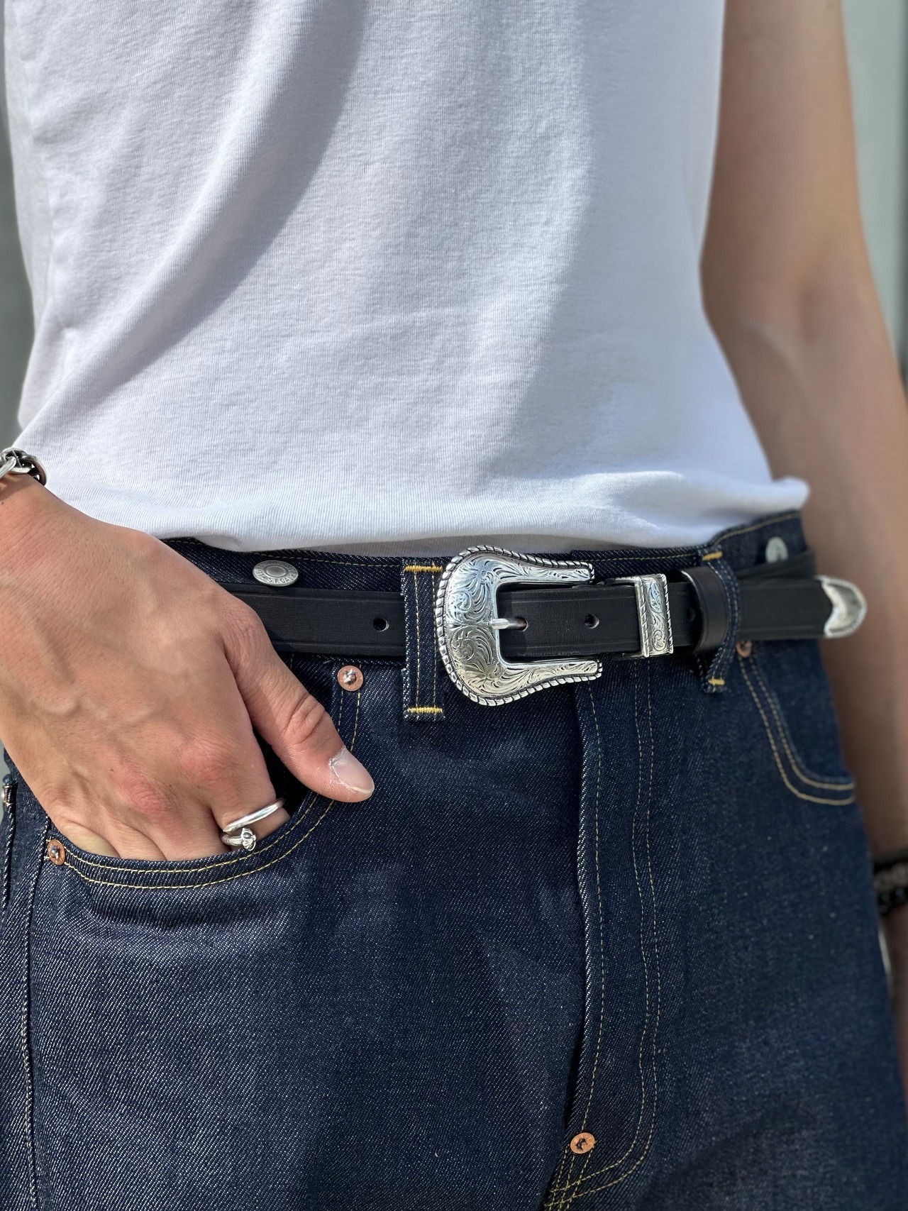 Western Noble Buckle Belt