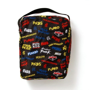 PUNKDRUNKERS / 総柄シューズBAG / ロゴ