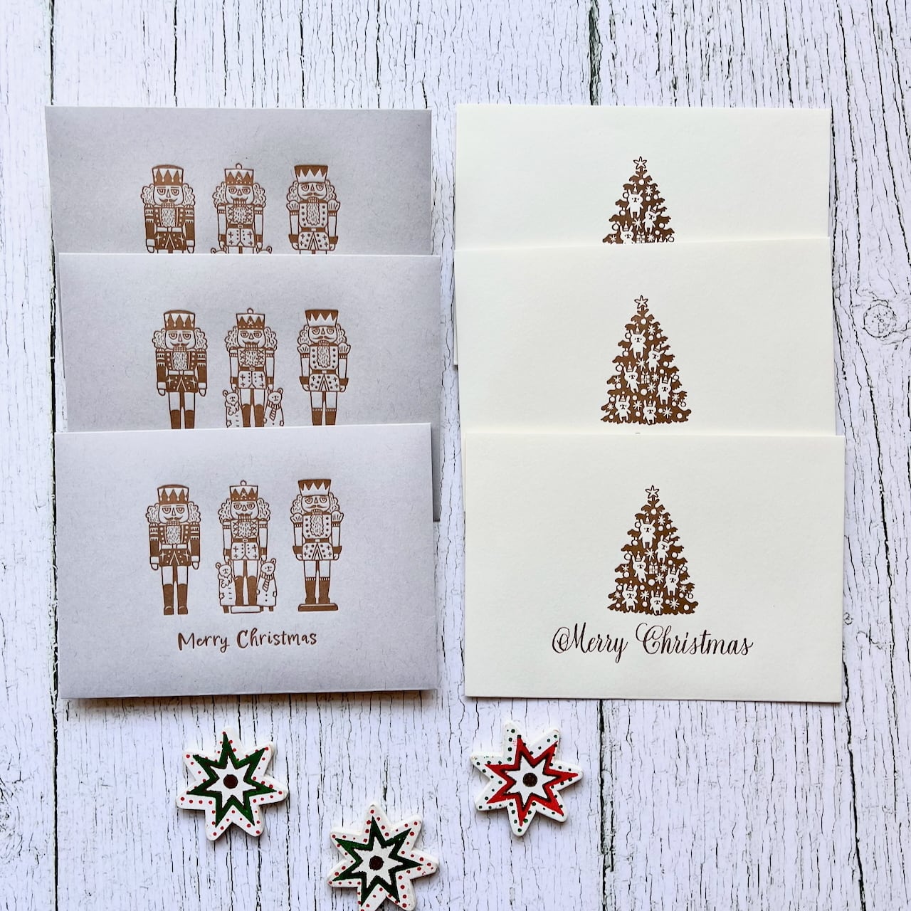 Merry Christmas 封筒6枚セット(A7用)