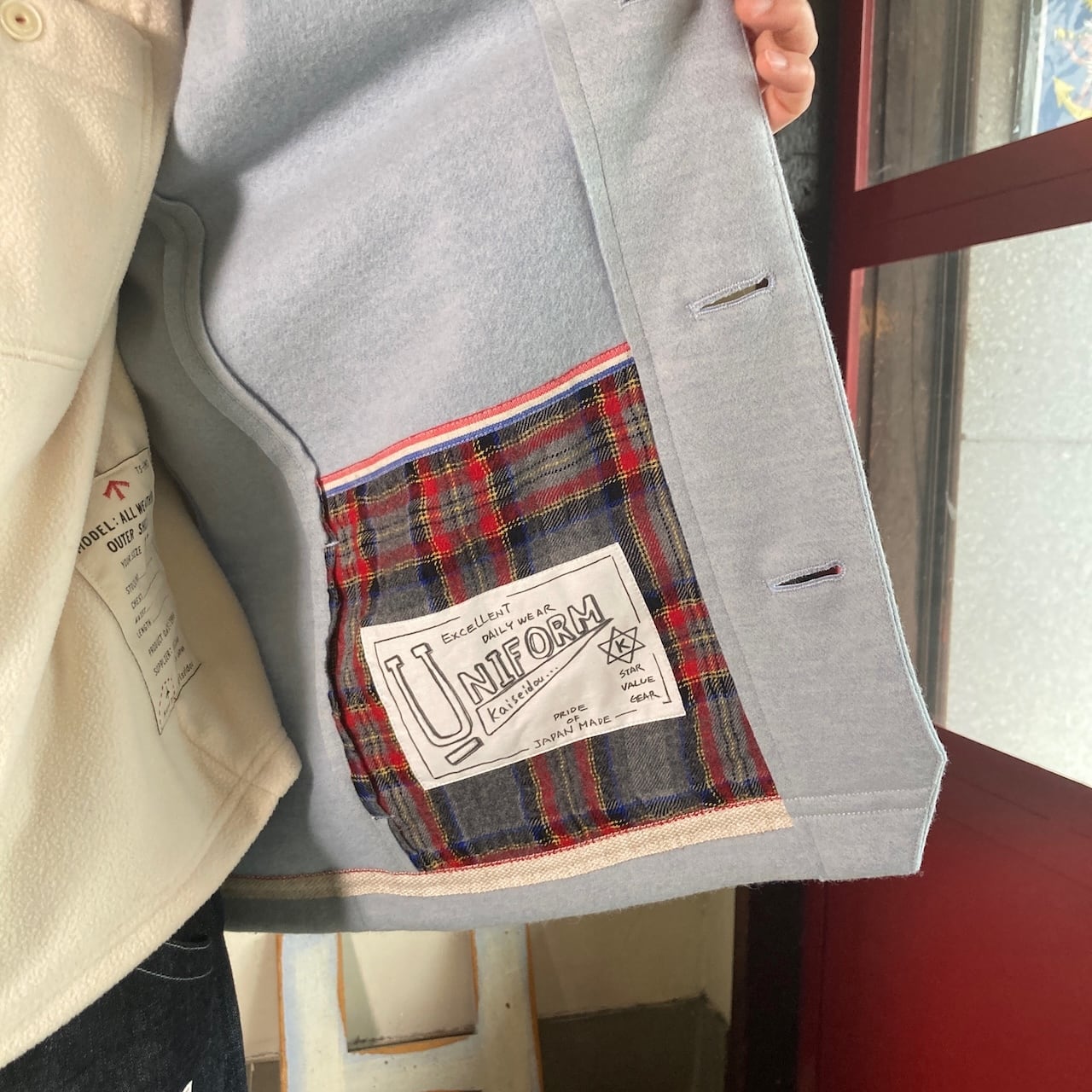 マリネデッキクルージャケット 軽いカットメルトン 53JK40 サイズ3＋