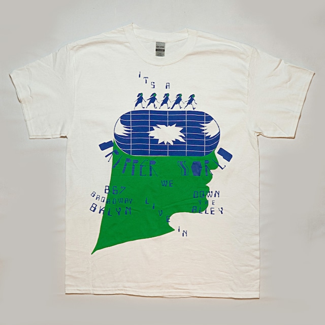 【T-Shirts】"Dripper World" T-Shirts [White] Design by SAM RYSER