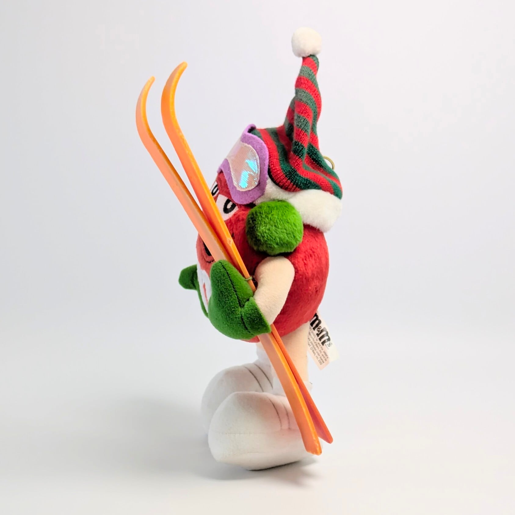 ☆ VINTAGE 2002 ☆【 m&m's( エムアンドエムズ )】 『スキーヤー / ski 』 PLUSH TOY / プラッシュ / ぬいぐるみ / VINTAGE / ビンテージ 〚アメリカン雑貨 アメトイ〛