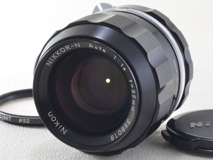 Nikon 非Ai Nikkor-N Auto 35mm F1.4 整備済 ニコン（19166